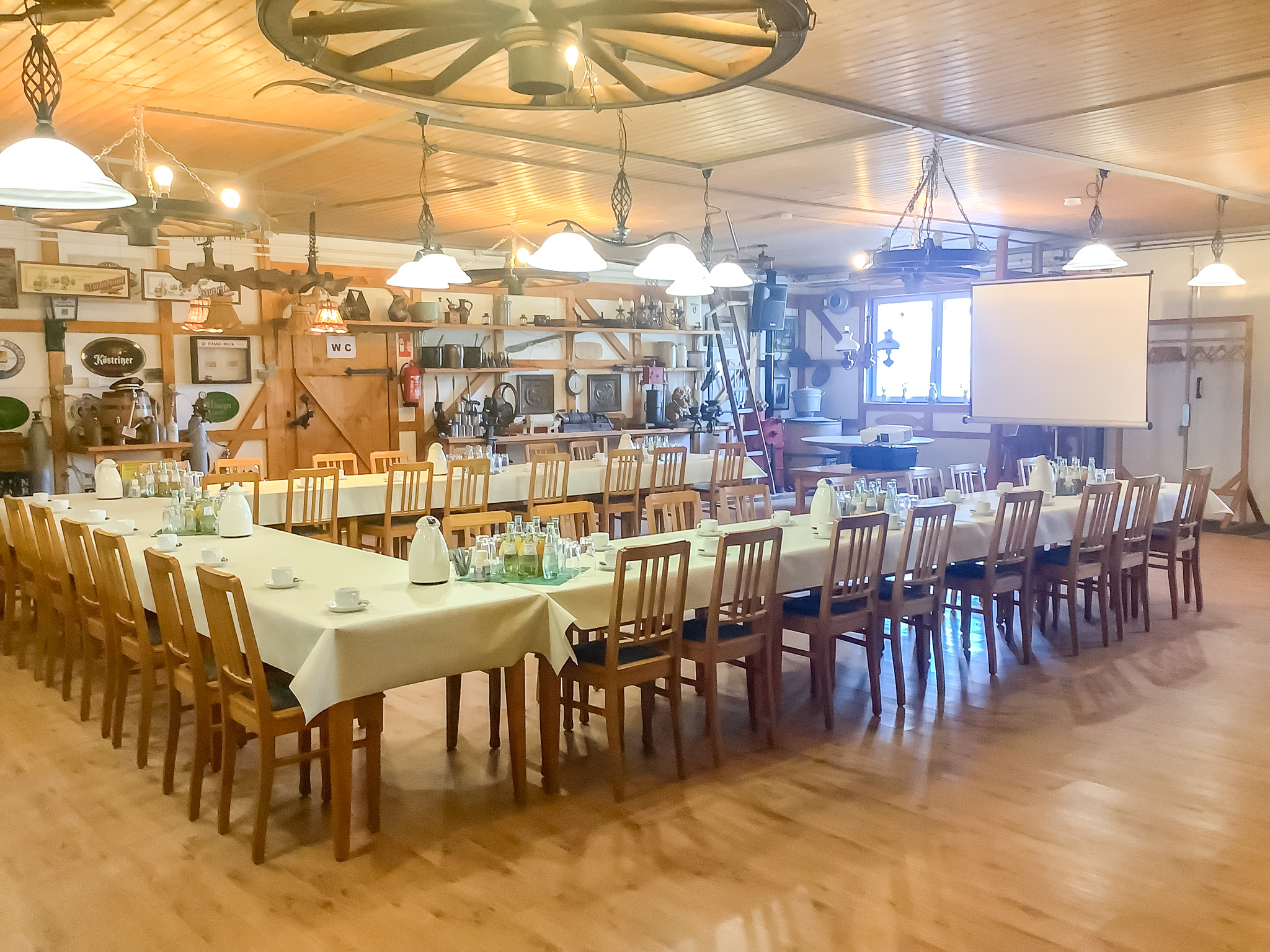Gemütliche Location für private Anlässe und Tagungen