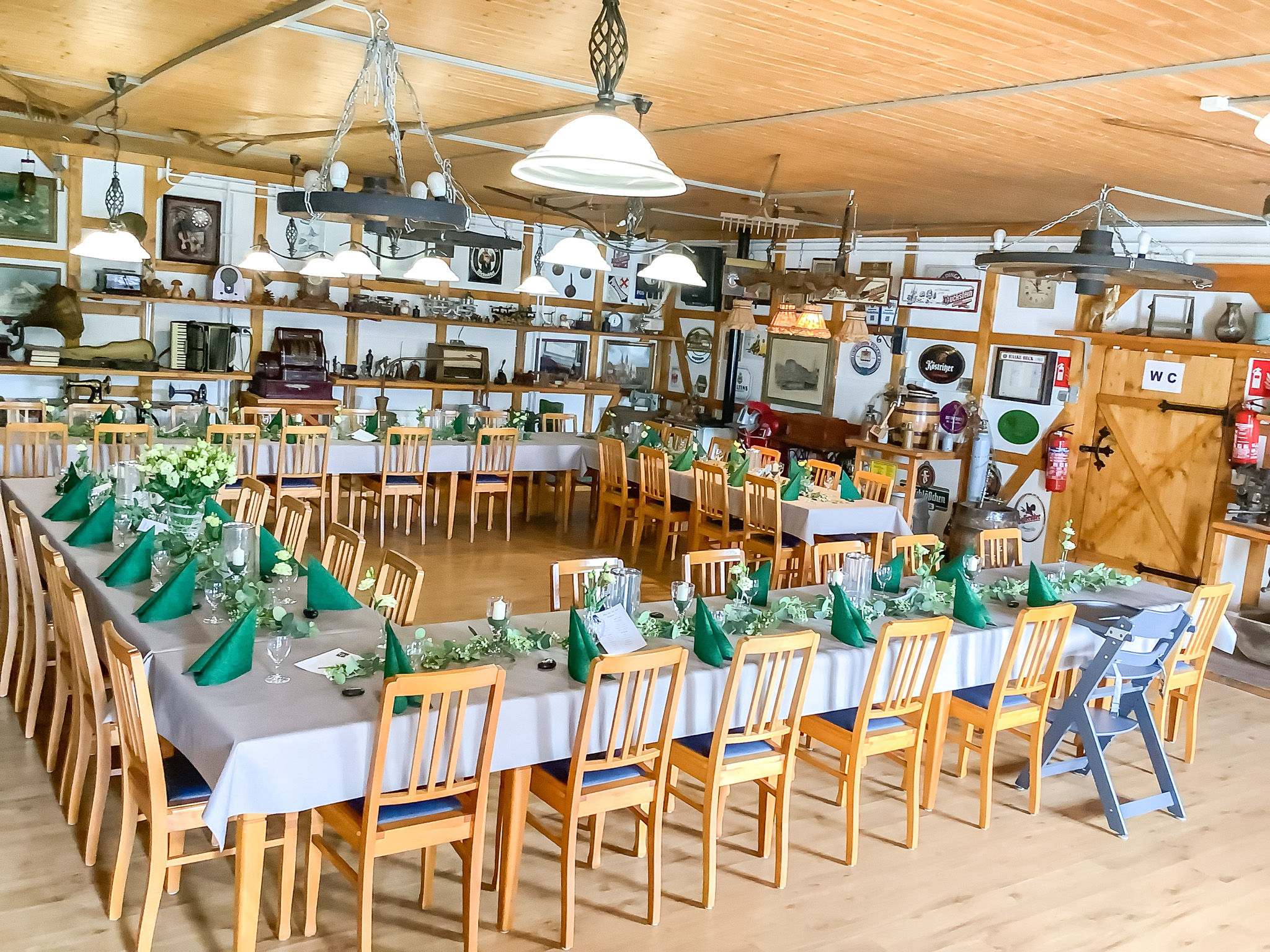 Einladende Location für Feiern, Partys und besondere Anlässe